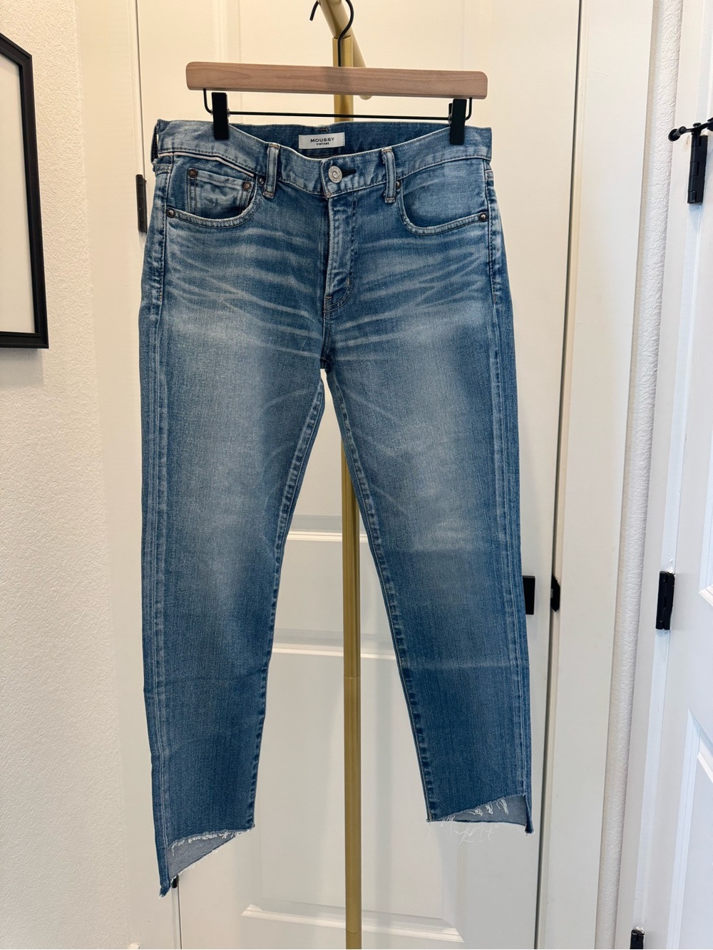Moussy Vintage Light Blue Denim Jeans